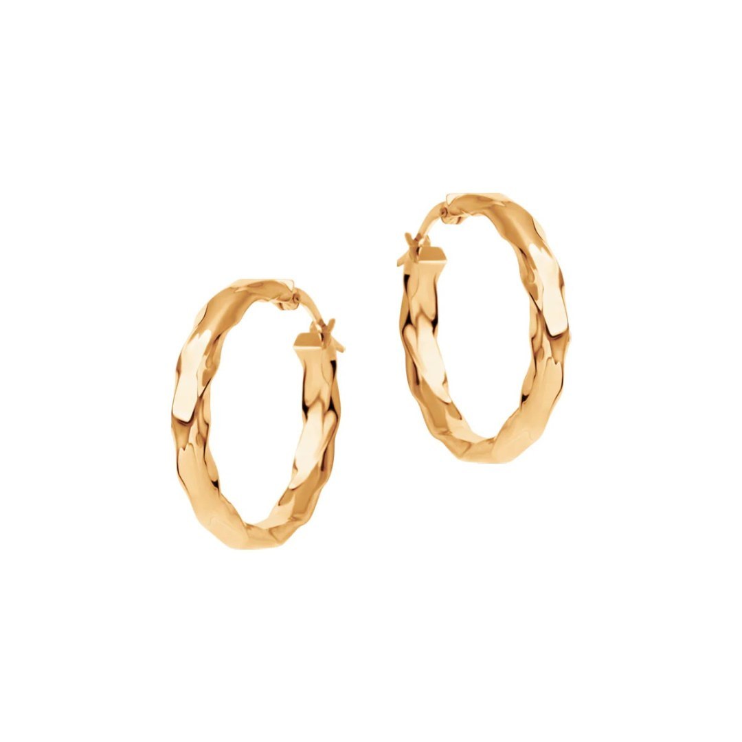 Złote kolczyki KXC6558